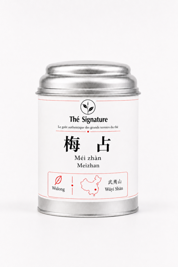 梅占<br> Méi zhàn<br> <em style="font-size: 0.70em;">Thé de Roche "MeiZhan"</em>