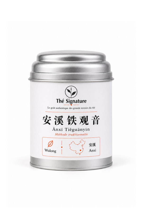 安溪铁观音<br> Ānxī Tiěguānyīn<br> <em style="font-size: 0.75em;">Style traditionnel</em>