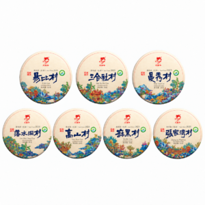 Coffret 易武七村 - les sept villages de Yìwǔ