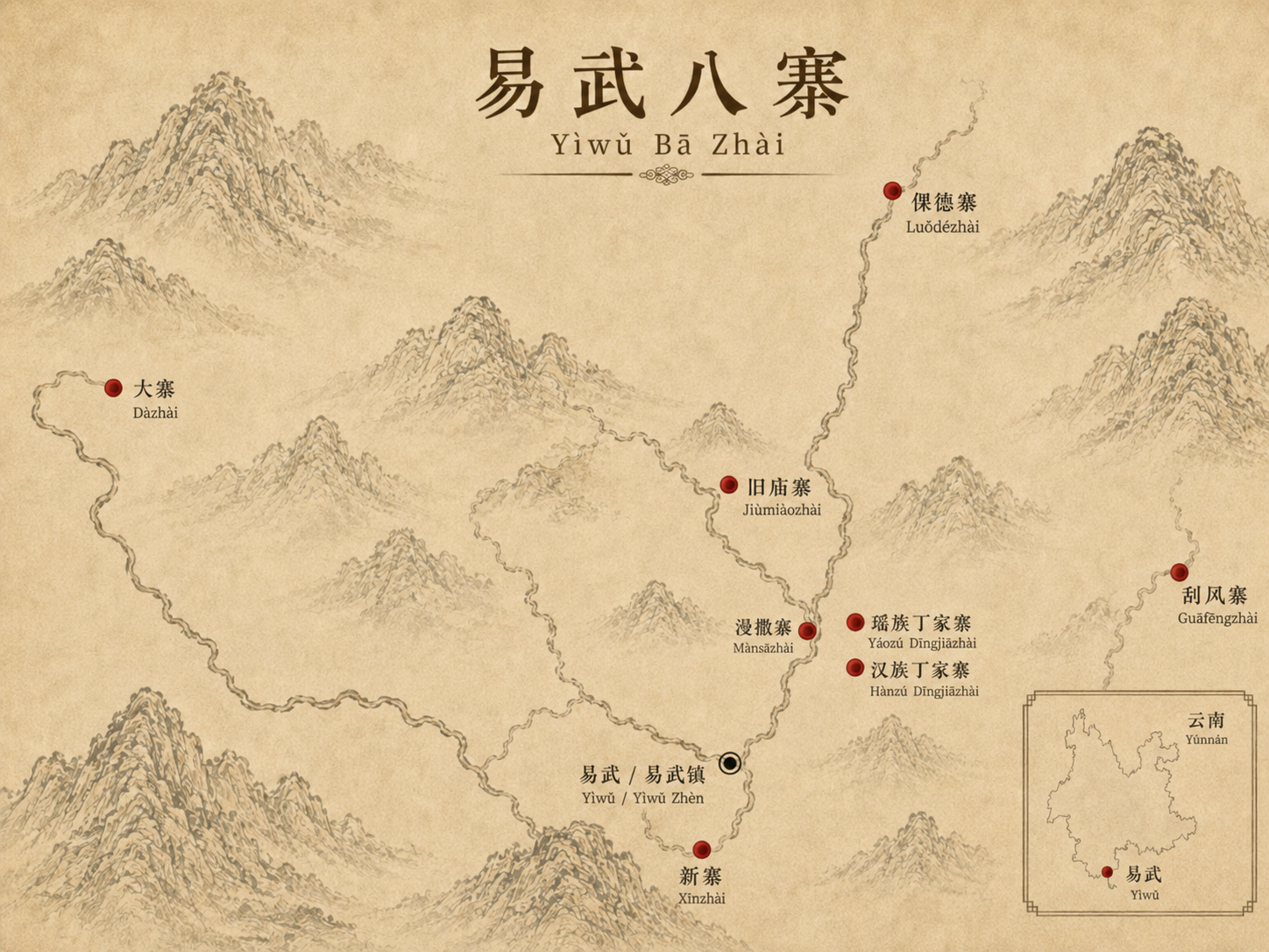 Coffret 易武八寨 - Les huit hameaux de YìWǔ - Image 2